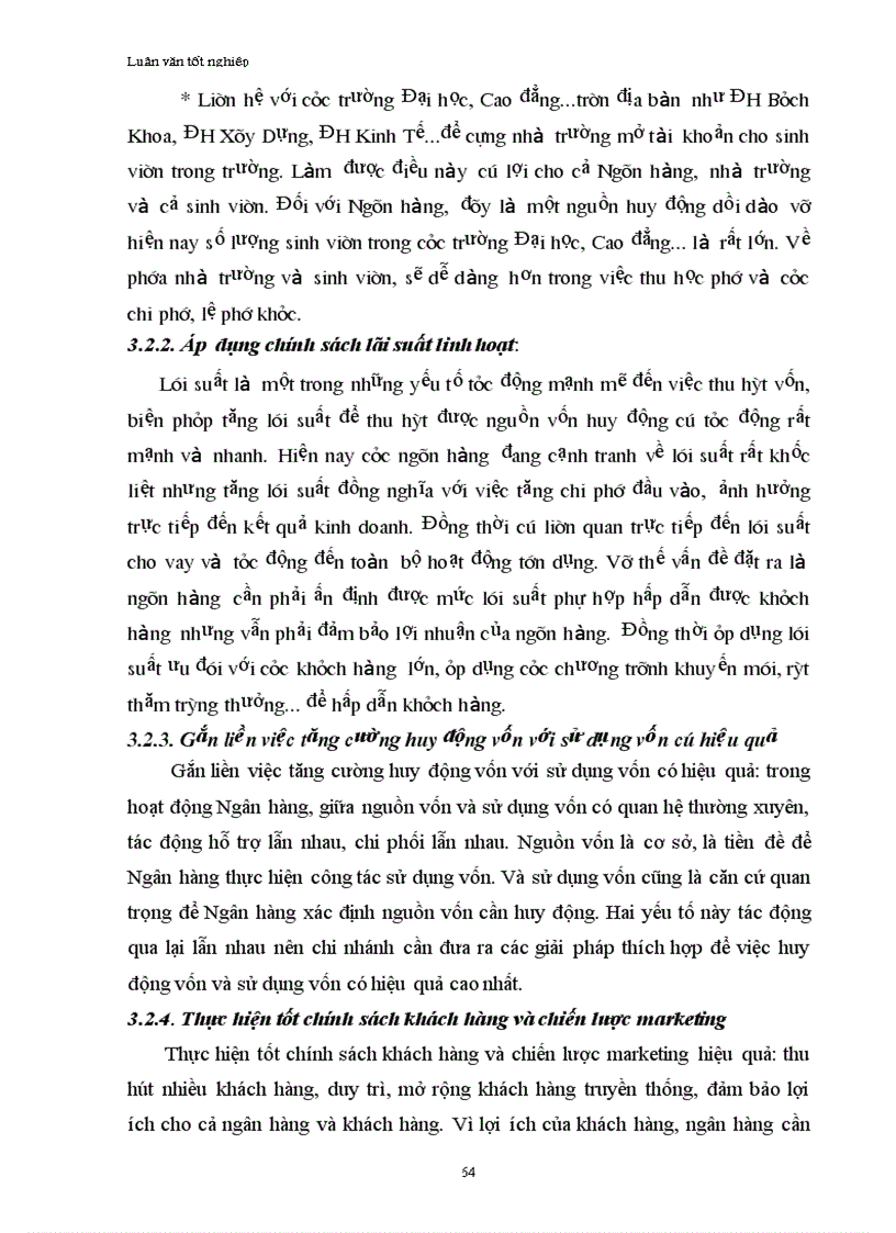 image for page Thực trạng và giải pháp năng cao hiệu quả huy động vốn tại chi nhánh NHSGCT Hà Nội