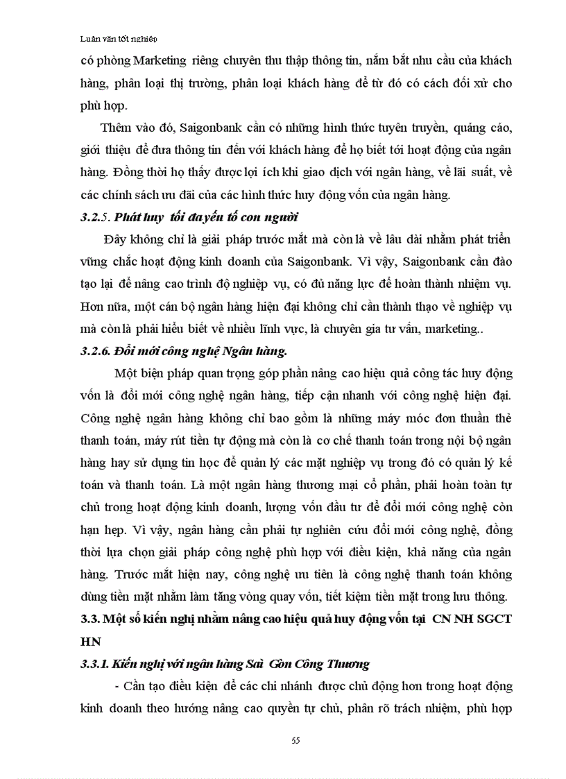 image for page Thực trạng và giải pháp năng cao hiệu quả huy động vốn tại chi nhánh NHSGCT Hà Nội