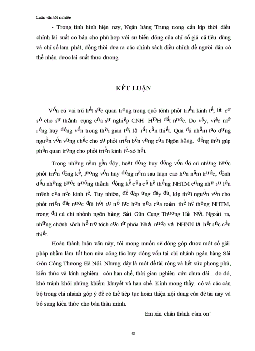 image for page Thực trạng và giải pháp năng cao hiệu quả huy động vốn tại chi nhánh NHSGCT Hà Nội