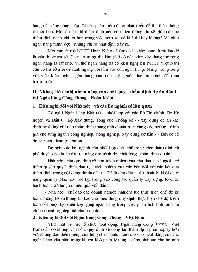 image for page Công tác thẩm định tài chính dự án đầu tư tại ngânhàng NHTMCP Công Thương VietinBank Hoàn Kiếm