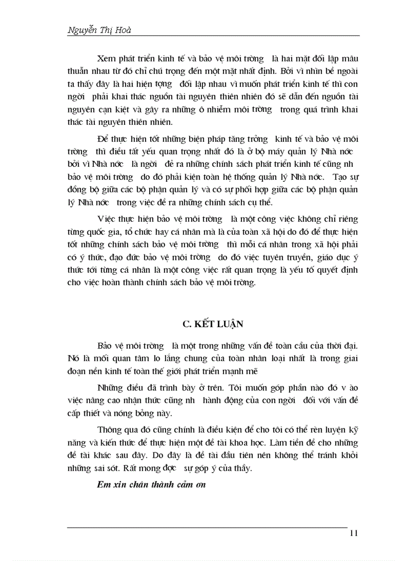 image for page Tăng trưởng kinh tế và bảo vệ môi trường