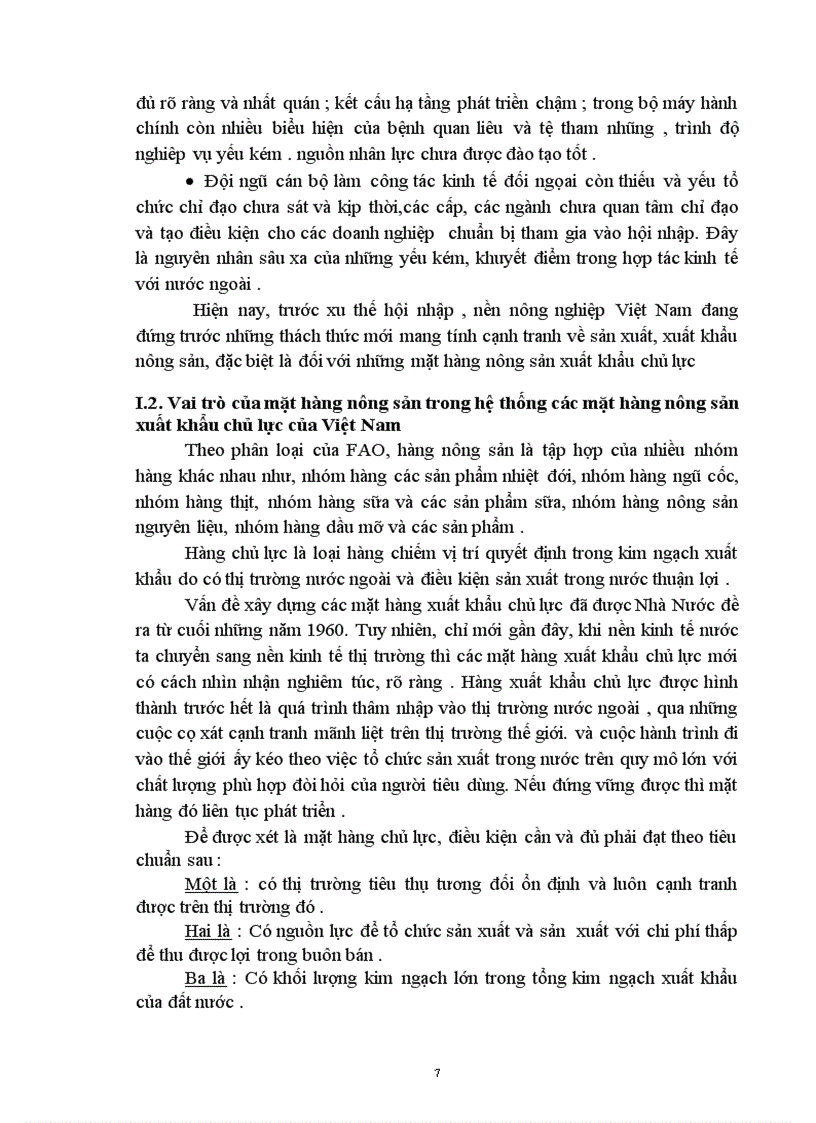 image for page Biện pháp thúc đẩy xuất khẩu nhóm mặt hàng nông sản chủ lực của VN