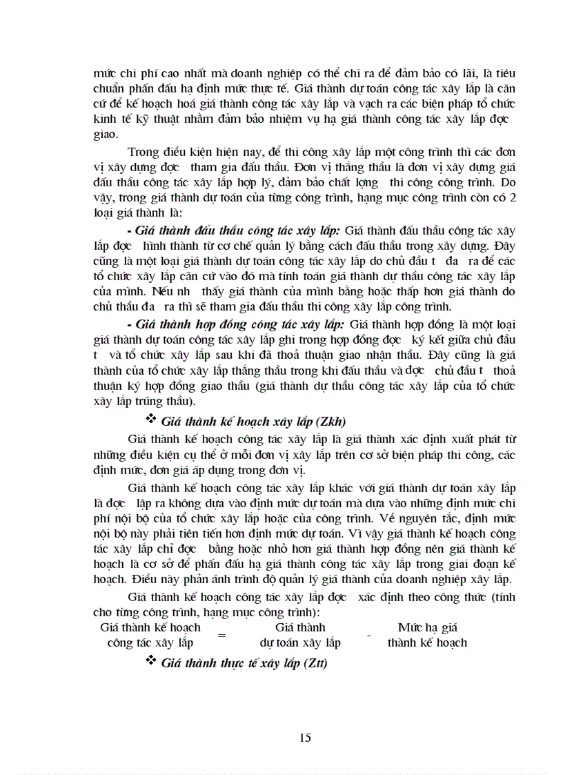 image for page Hạch toán chi phí sản xuất và tính giá thành sản phẩm xây lắp tại Công ty Xây dựng số