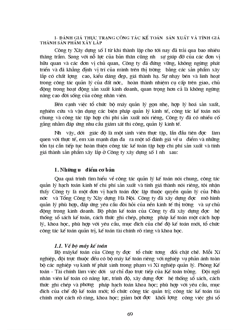 image for page Hạch toán chi phí sản xuất và tính giá thành sản phẩm xây lắp tại Công ty Xây dựng số