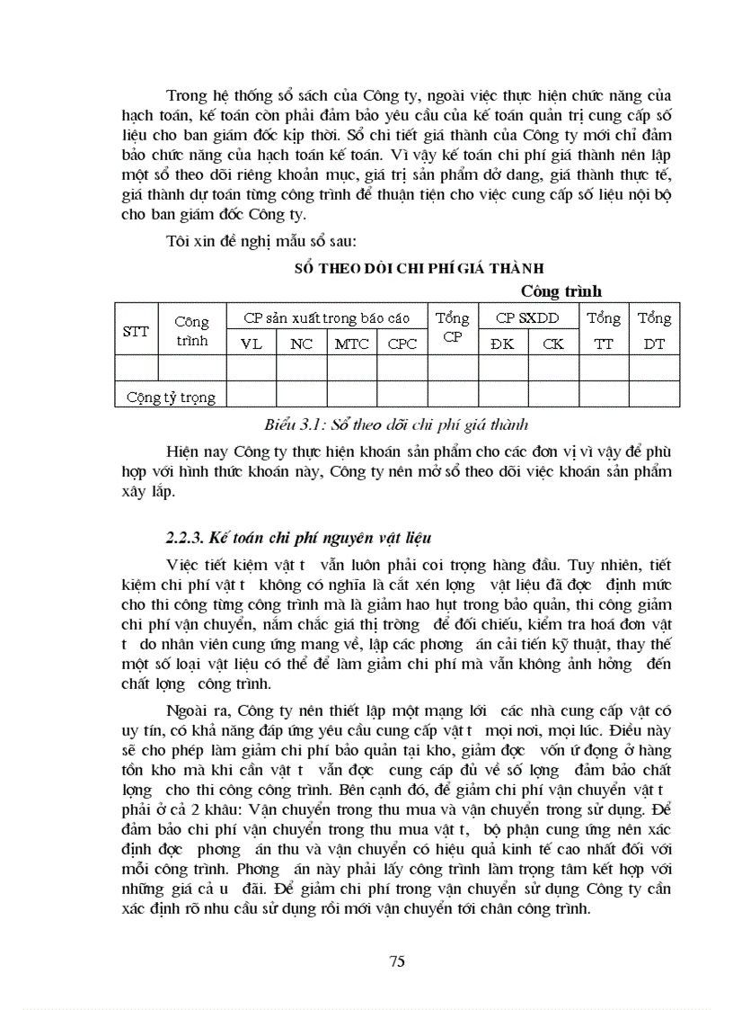 image for page Hạch toán chi phí sản xuất và tính giá thành sản phẩm xây lắp tại Công ty Xây dựng số