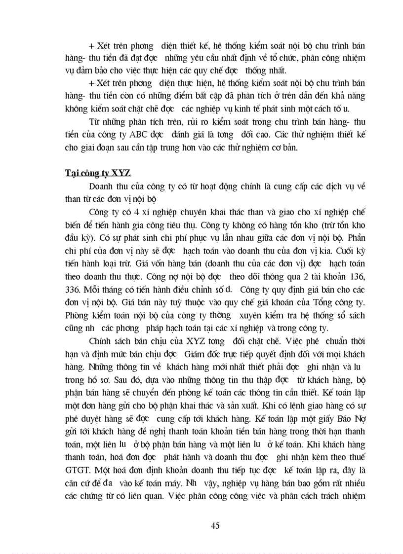 image for page Kiểm toán chu trình bán hàng thu tiền trong kiểm toán báo cáo tài chính do Công ty Kiểm toán và Dịch vụ Tin học AISC