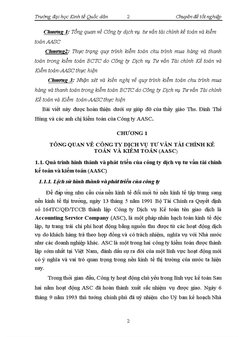 image for page Kiểm toán chu trình mua hàng và thanh toán trong q trình kiểm toán báo cáo tài chính do Công ty AASC thực hiện