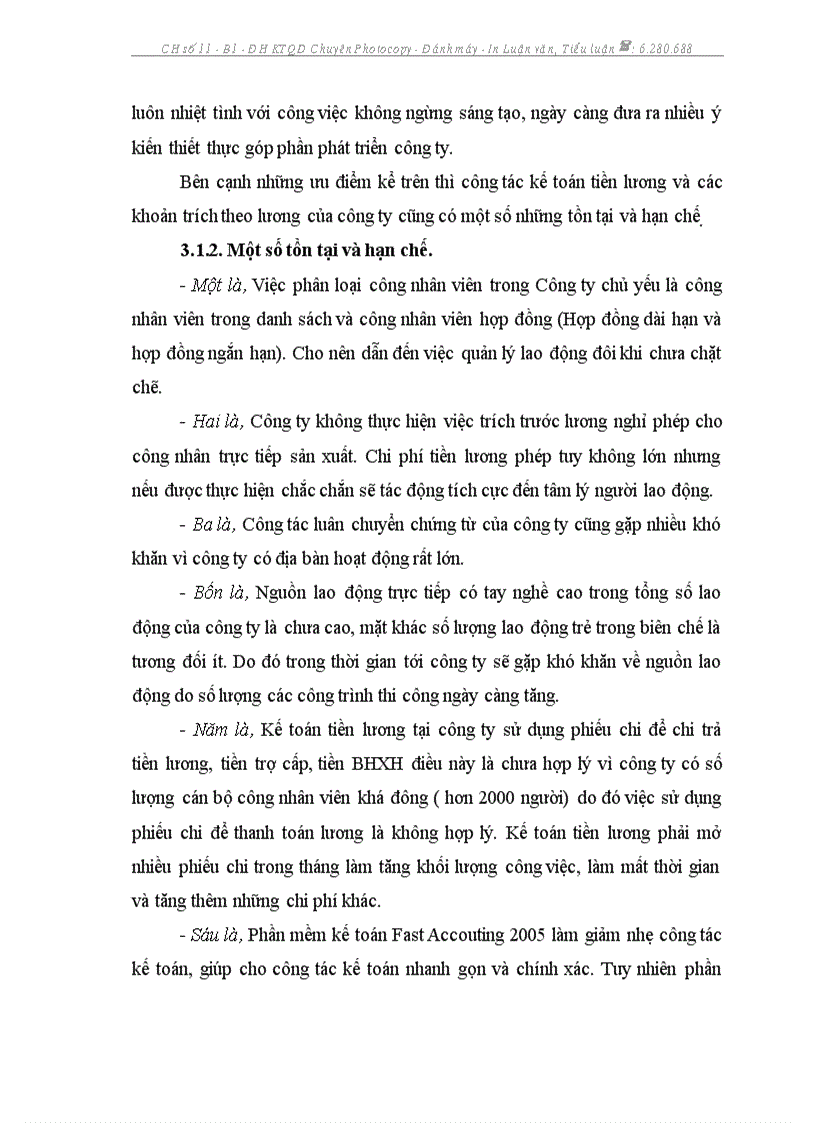 image for page Hoàn thiện công tác kế toán tiền lương và các khoản trích theo lương tại Công ty CP LILAMA 10