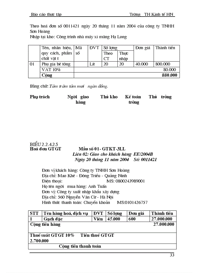 image for page Tổ chức công tác kế toán nguyên vật liệu của Công ty XNK xây dựng