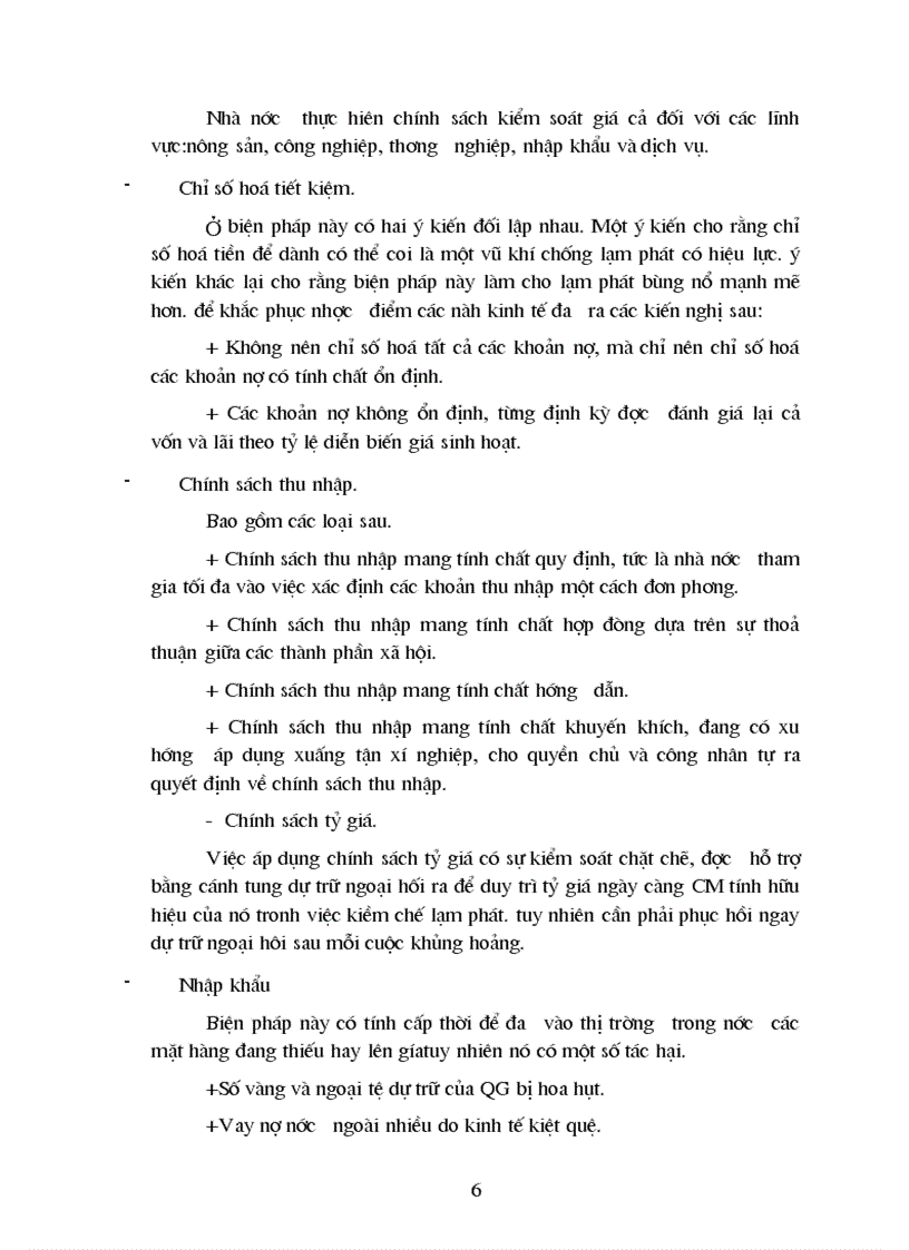 image for page Lạm phát nguyên nhân và giải pháp