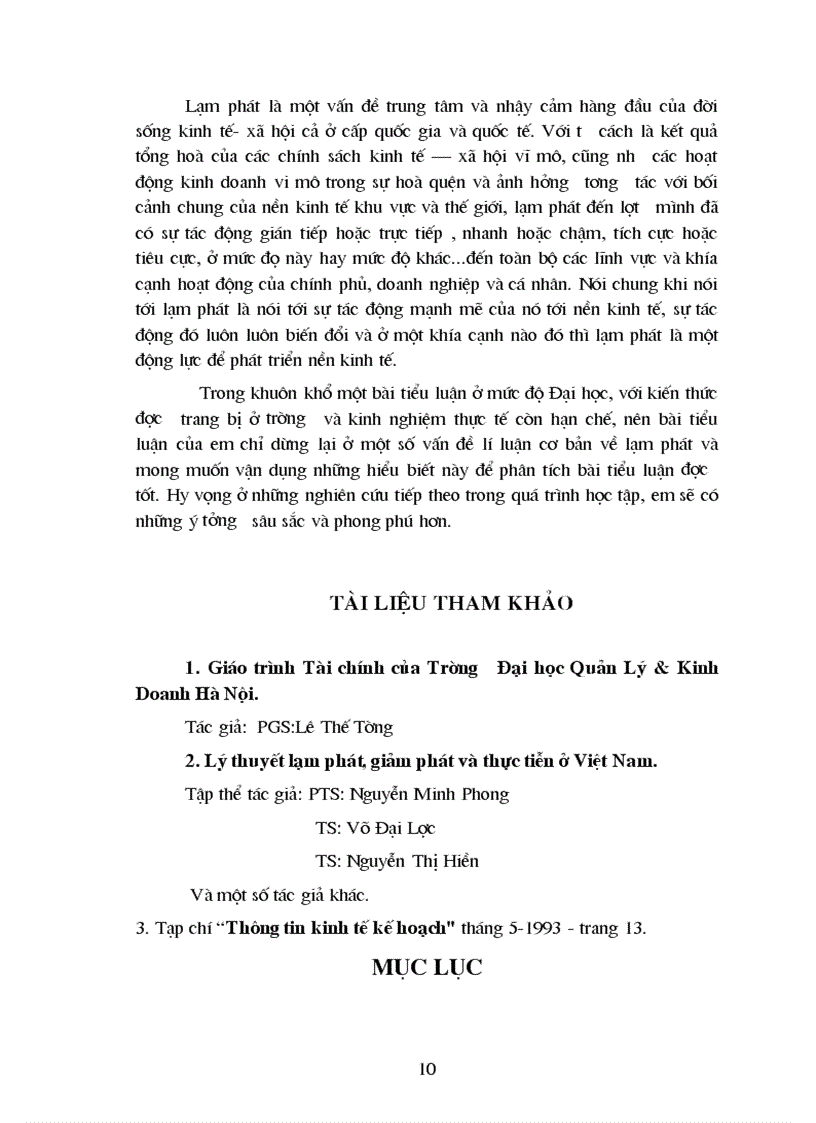 image for page Lạm phát nguyên nhân và giải pháp