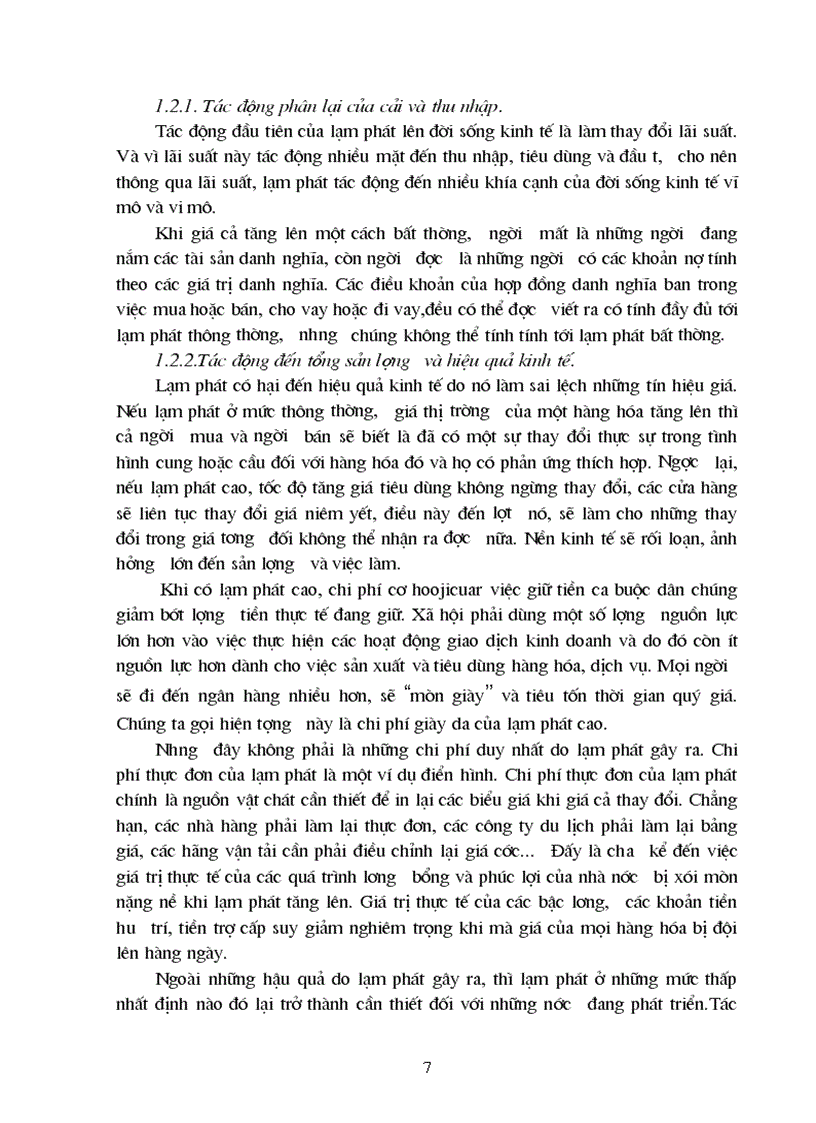 image for page Thực trạng lạm phát ở VN và giải pháp kiềm chế lạm phát