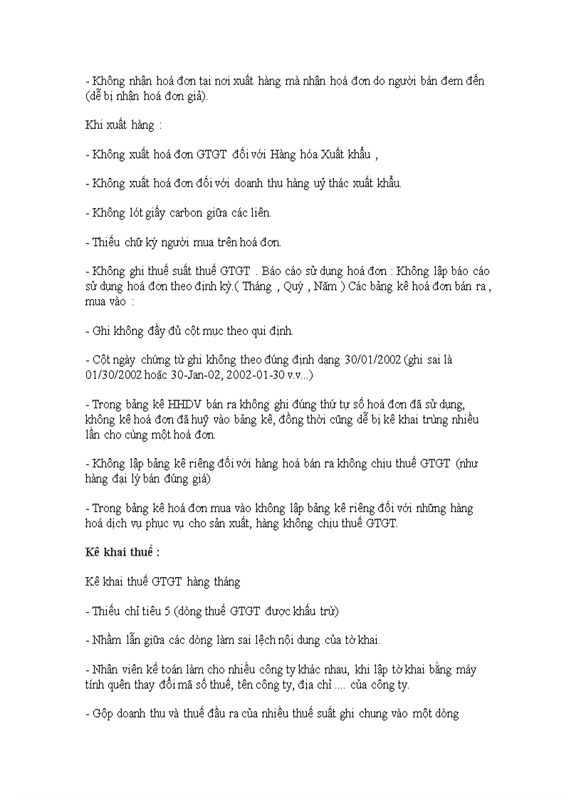 image for page Những sai sót cần tránh trong công tác kế toán tài chính