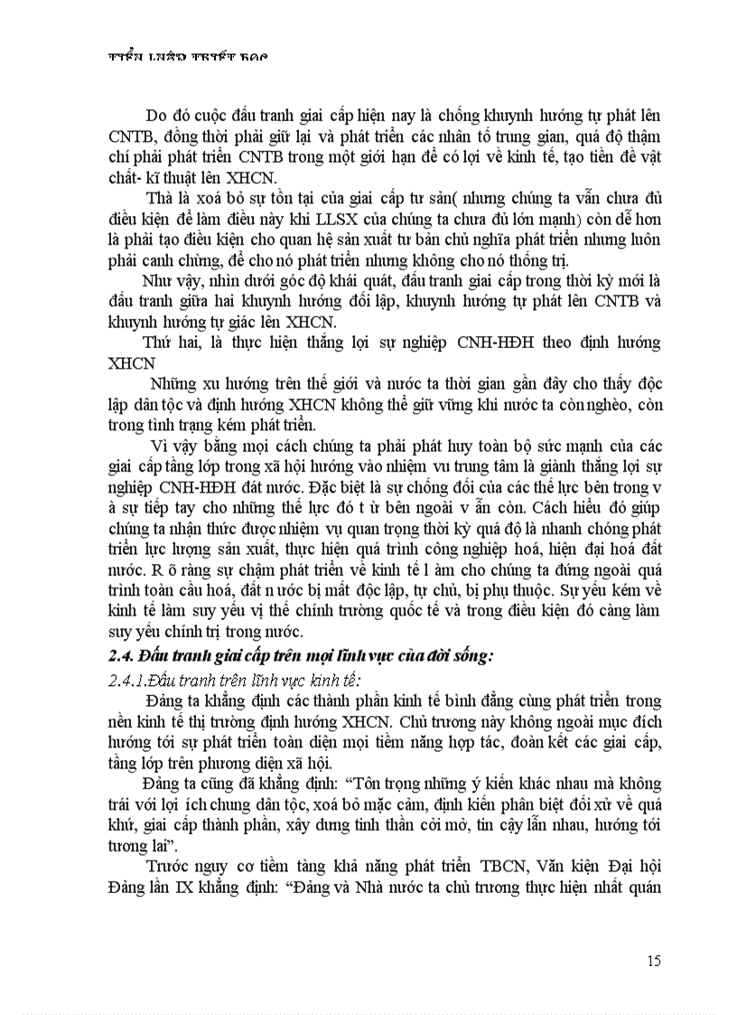 image for page Giai cấp và vấn đề giai cấp ở Việt Nam hiện nay