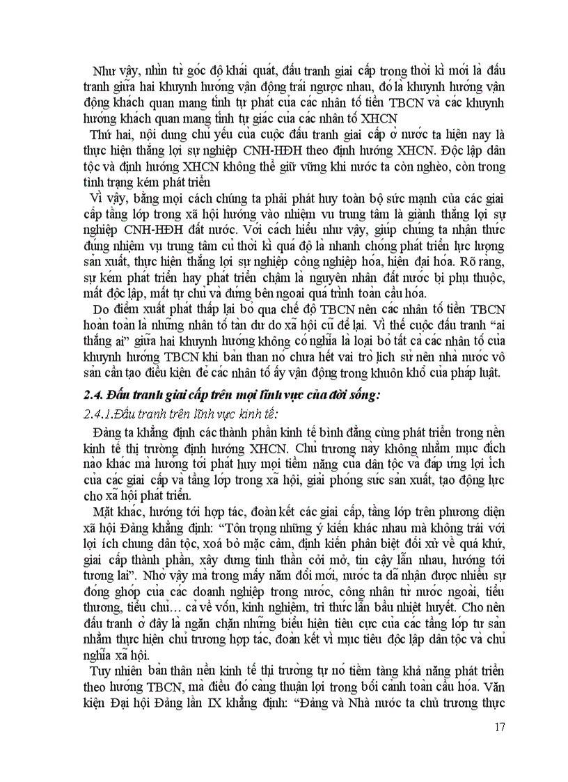 image for page Lý luận của chủ nghĩa Mác Lênin vê giai cấp và đấu tranh giai cấp