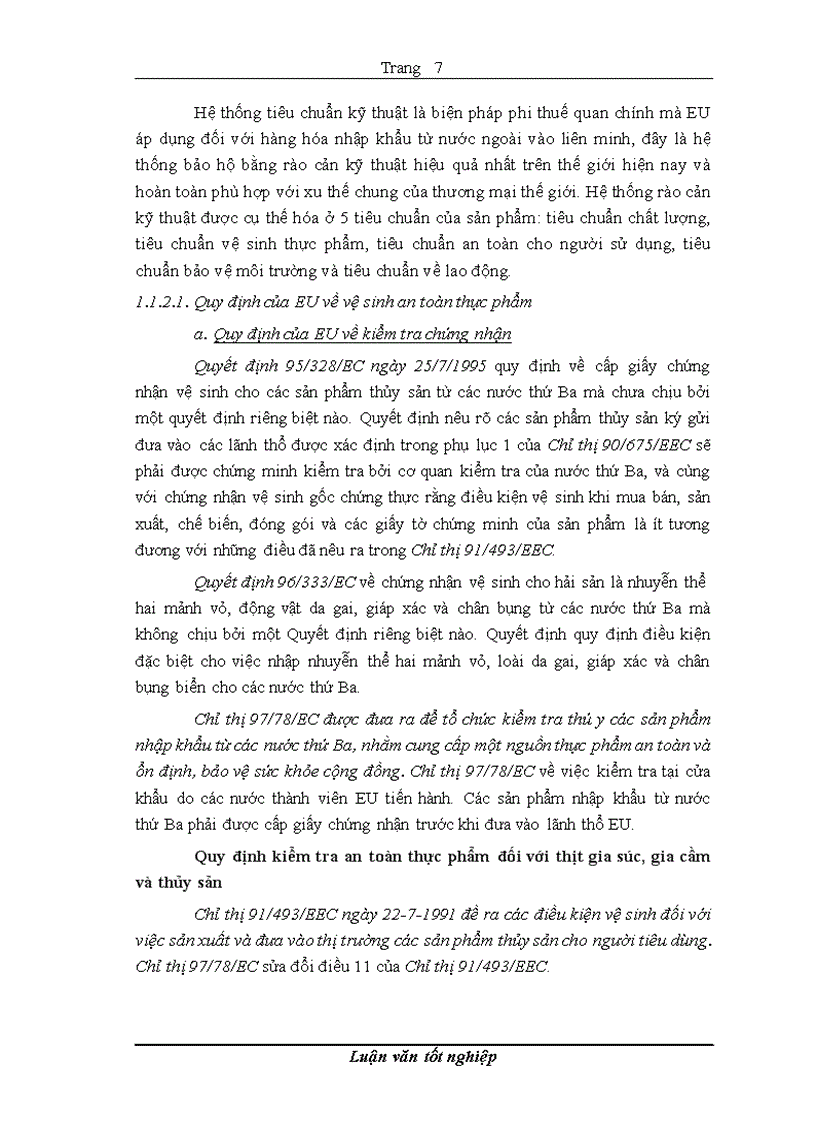image for page Các nhân tố tác động tới tăng trưởng xuất khẩu thủy sản của Việt Nam sang thị trường EU khi gia nhập WTO