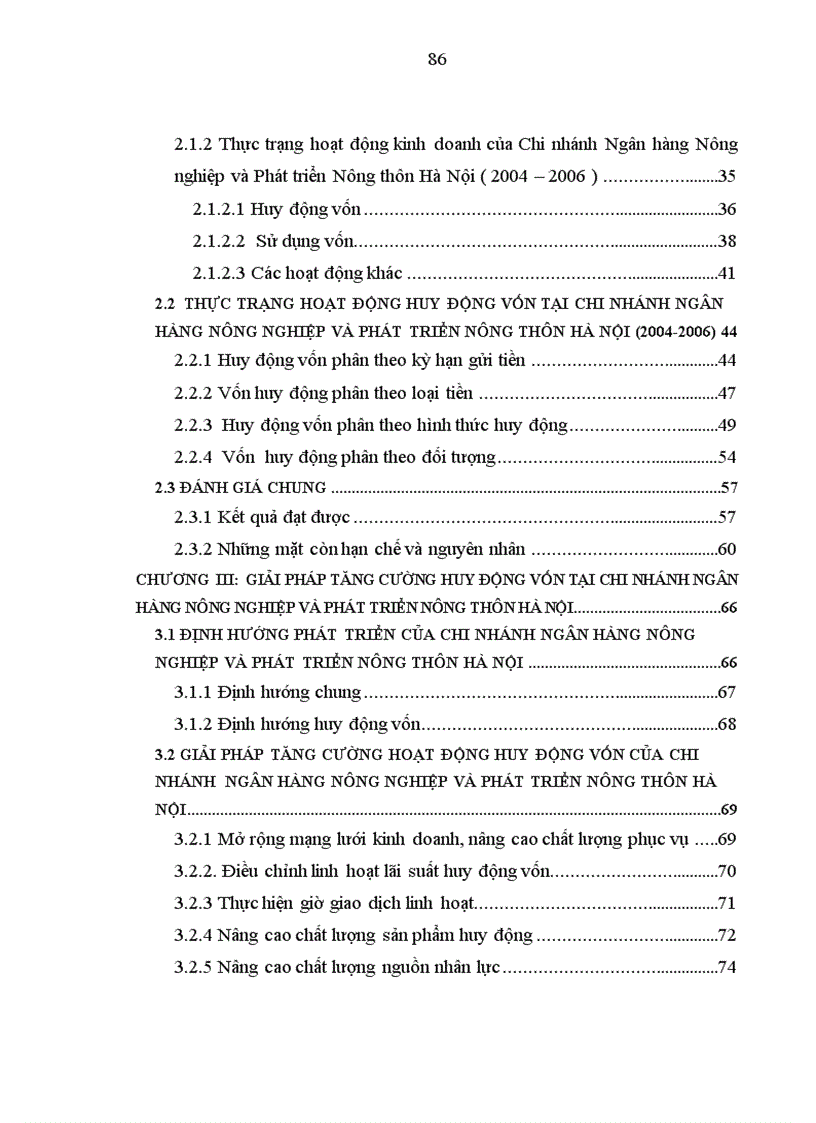 image for page Giải pháp tăng cường hoạt động huy động vốn tại Chi nhánh Ngân hàng Nông nghiệp và Phát triển Nông thôn Hà Nộ