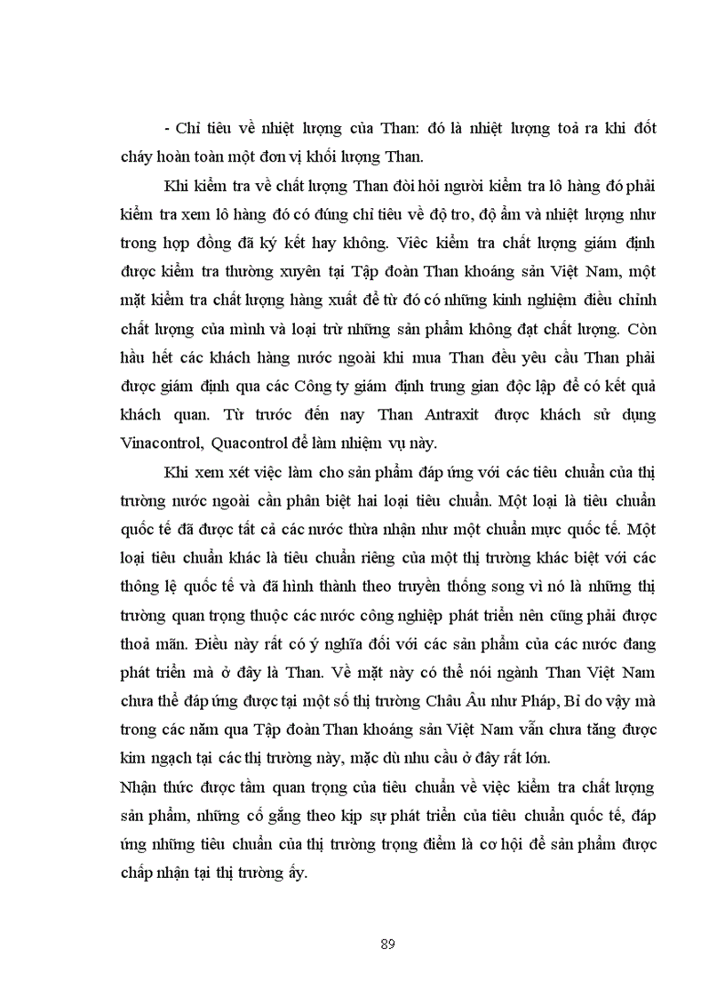 image for page Hoạt động xuất khẩuThan khoáng sản Việt Nam trong giai đoạn từ năm 2001 đến nay