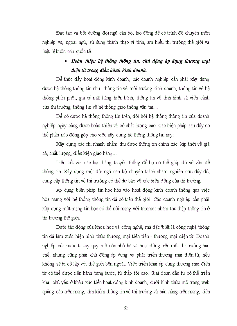 image for page Nâng cao năng lực cạnh tranh của tổng công ty dệt may Hà Nội