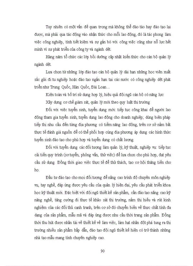 image for page Nâng cao năng lực cạnh tranh của tổng công ty dệt may Hà Nội