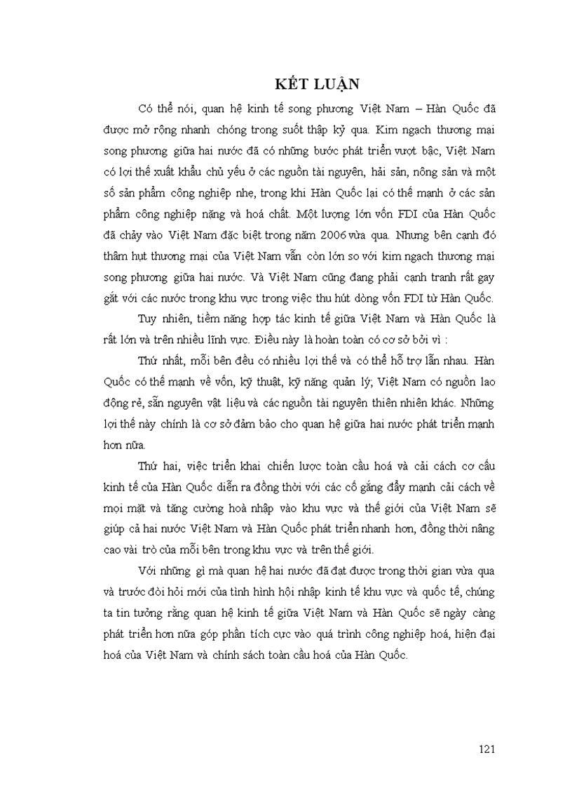 image for page Quan hệ kinh tế thương mại Việt Nam Hàn Quốc thực trạng triển vọng và giải pháp
