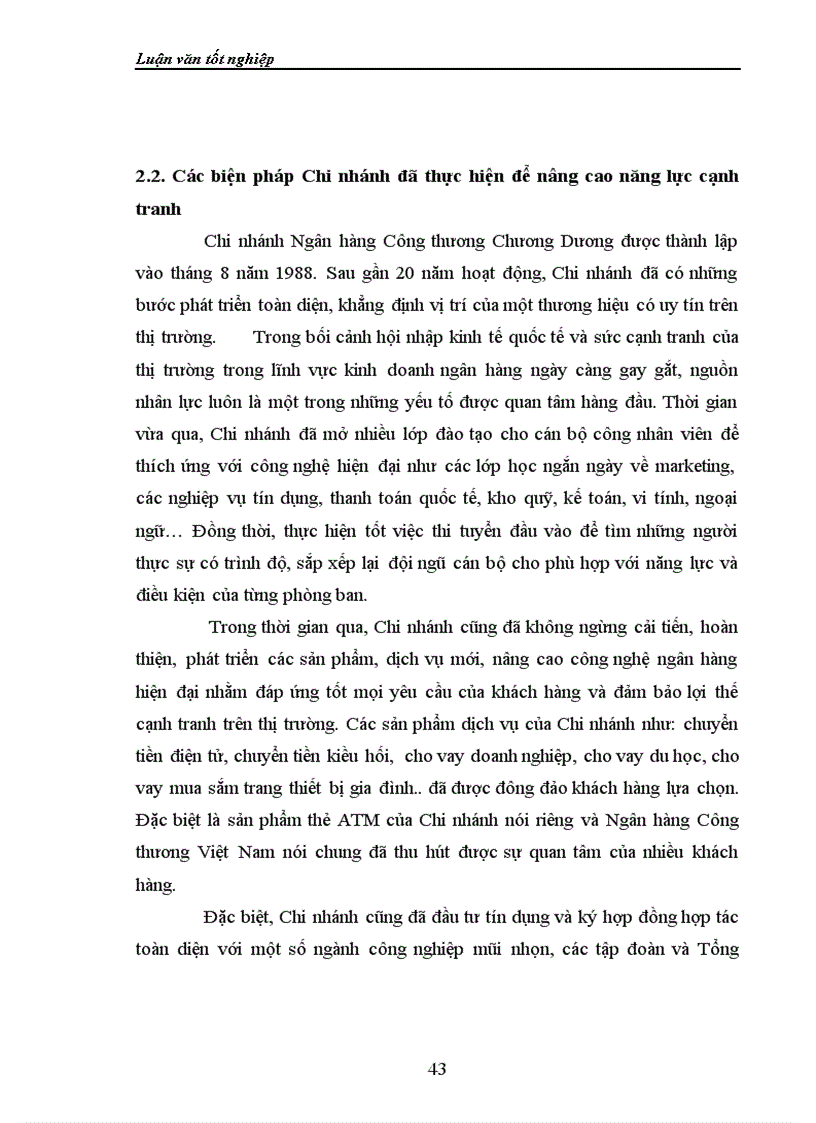 image for page Nâng cao năng lực cạnh tranh của chi nhánh Ngân hàng Công thương Chương Dương trong bối cảnh Việt Nam hội nhập kinh tế quốc tế