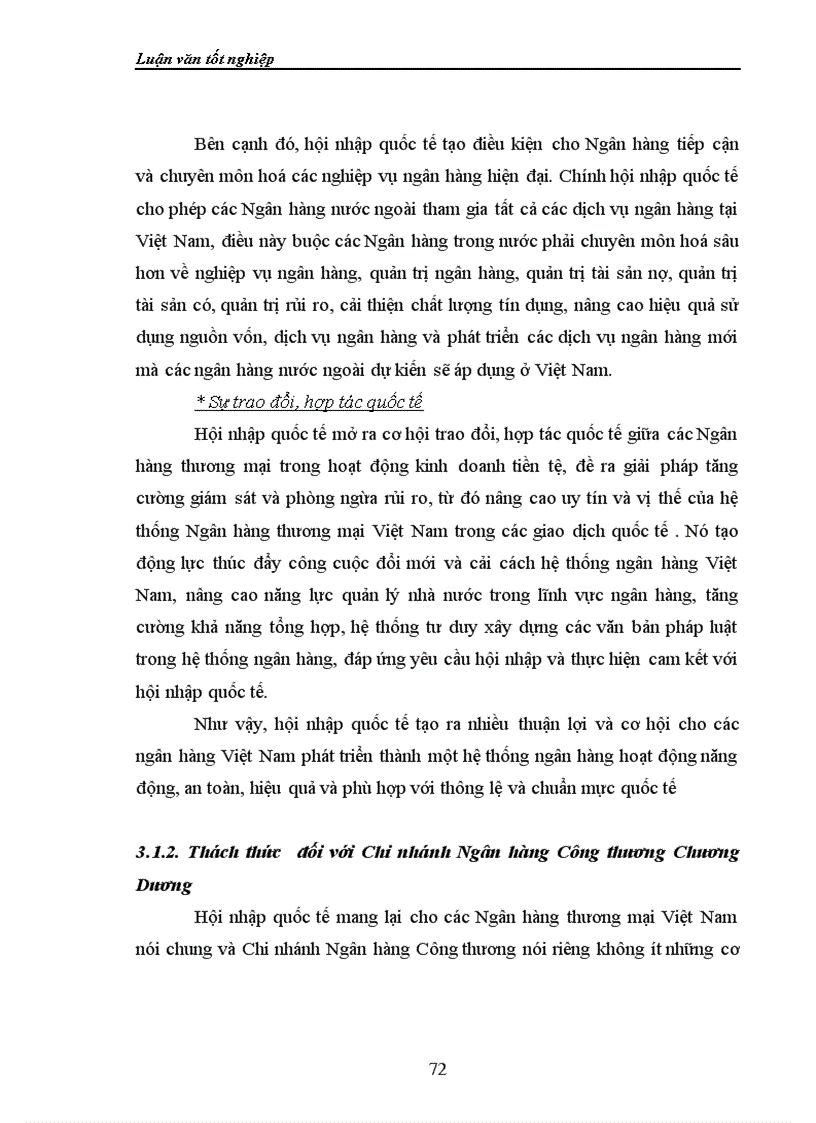 image for page Nâng cao năng lực cạnh tranh của chi nhánh Ngân hàng Công thương Chương Dương trong bối cảnh Việt Nam hội nhập kinh tế quốc tế
