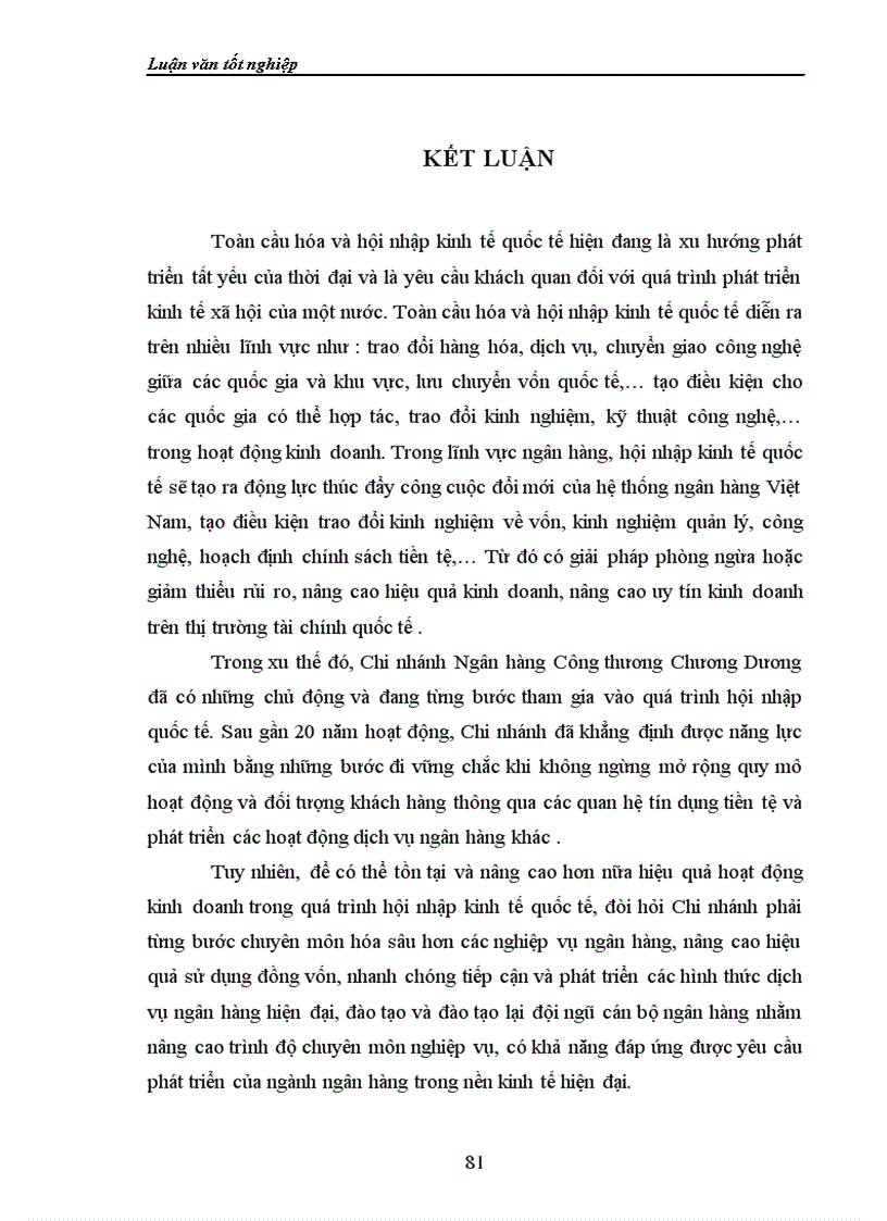 image for page Nâng cao năng lực cạnh tranh của chi nhánh Ngân hàng Công thương Chương Dương trong bối cảnh Việt Nam hội nhập kinh tế quốc tế