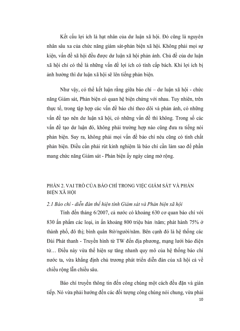 image for page Vai trò của chức năng giám sát và phản biện xã hội trong hoạt động báo chí