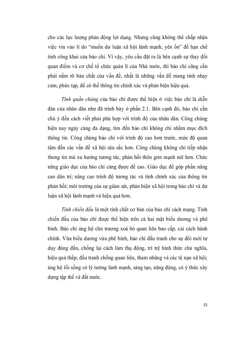 image for page Vai trò của chức năng giám sát và phản biện xã hội trong hoạt động báo chí