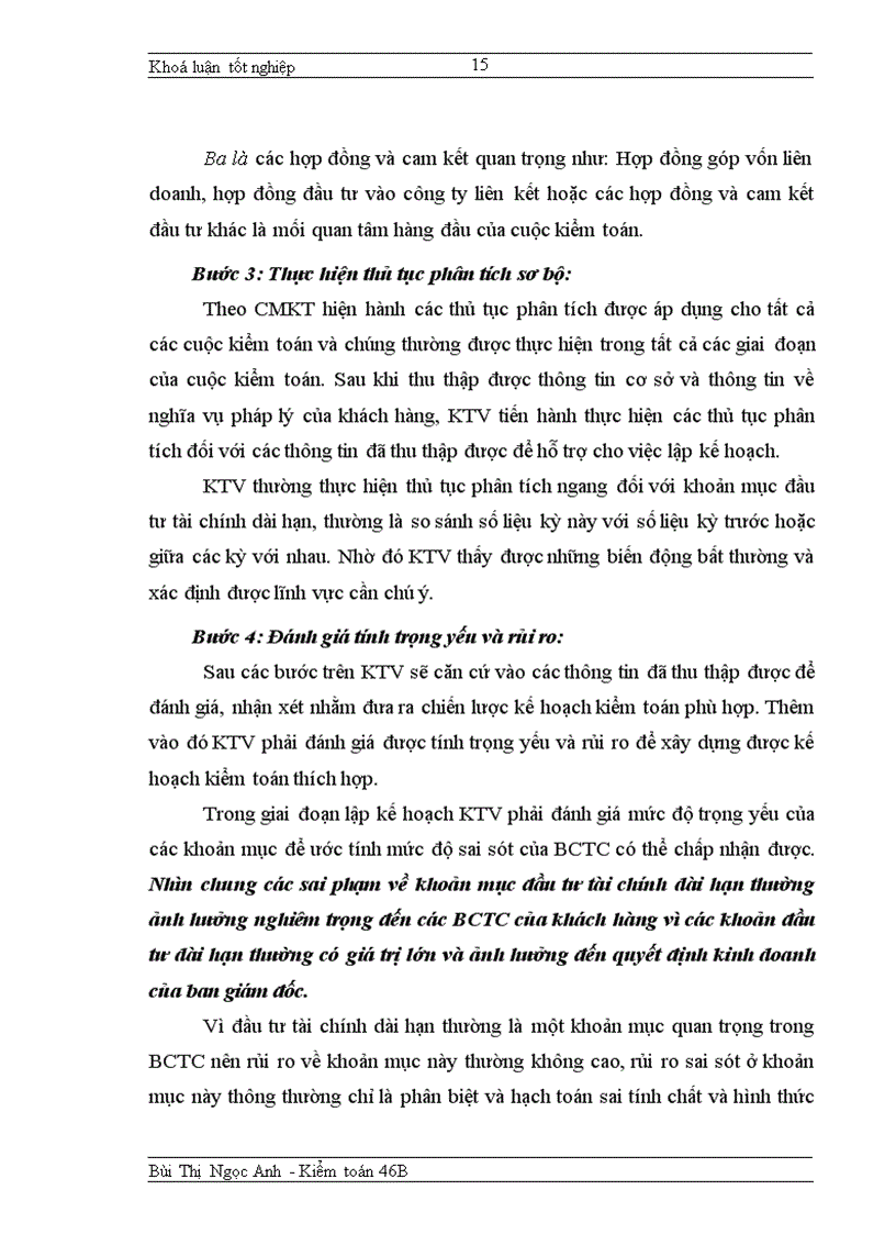 image for page Hoàn thiện quy trình kiểm toán các khoản đầu tư tài chính dài hạn do Công ty AASC thực hiện