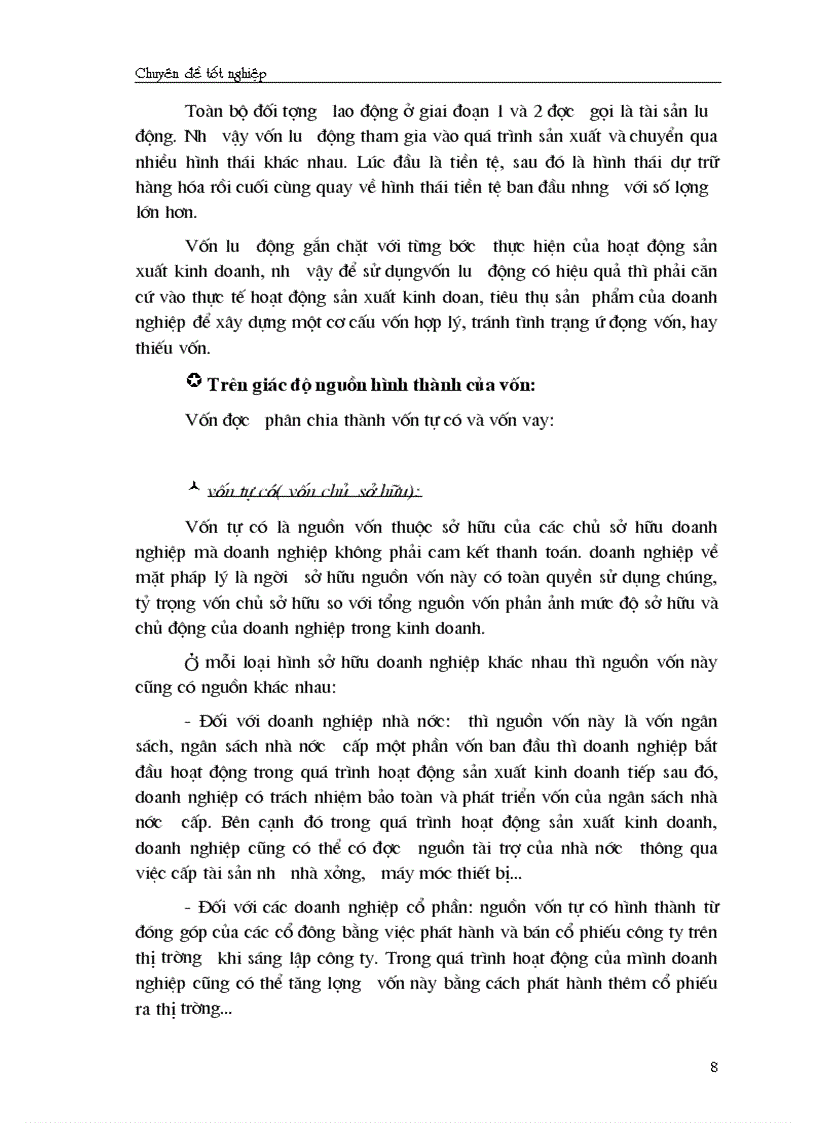 image for page Giải pháp chủ yếu tạo lập vốn cho hoạt động sản xuất kinh doanh ở Công ty cổ phần May Thăng Long