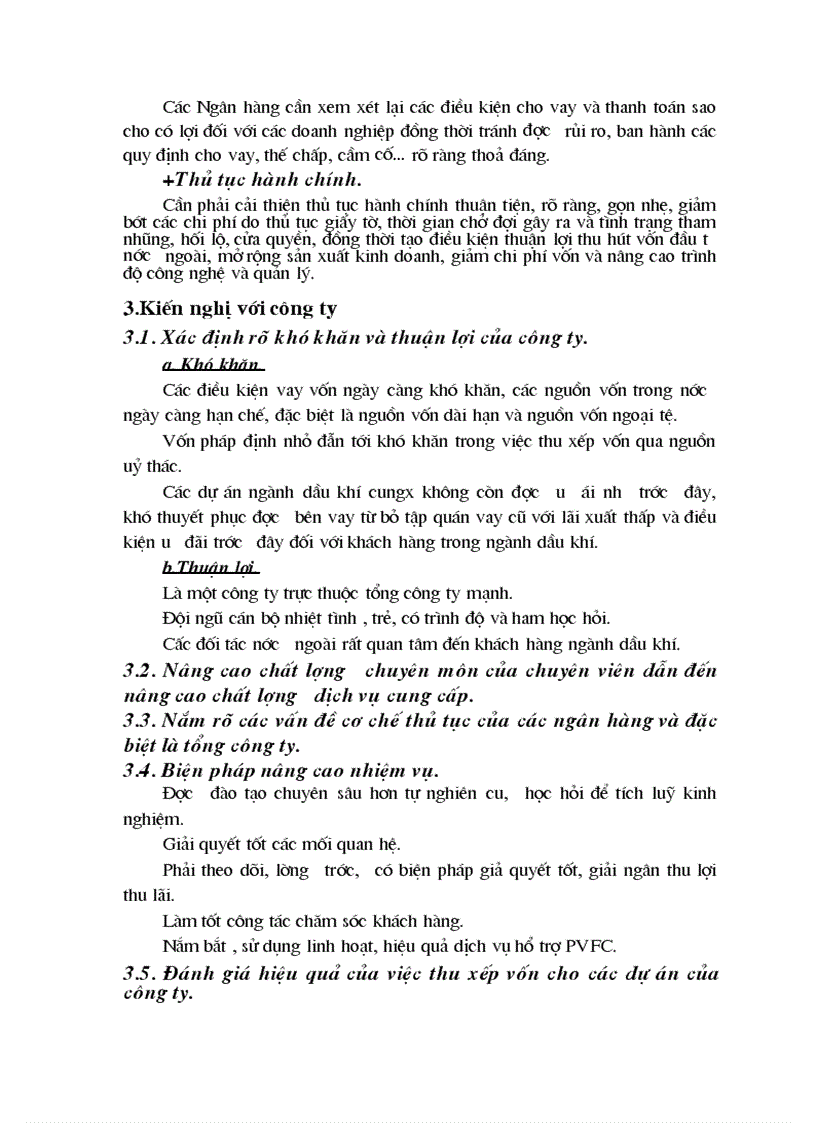 image for page Những biện pháp cần được áp dụng nhằm nâng cao hiệu quả thu xếp và huy động vốn tại công ty tài chính dầu khí