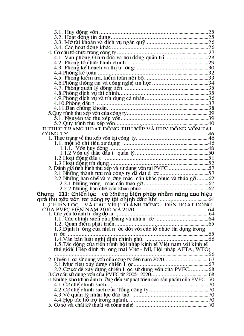 image for page Những biện pháp cần được áp dụng nhằm nâng cao hiệu quả thu xếp và huy động vốn tại công ty tài chính dầu khí