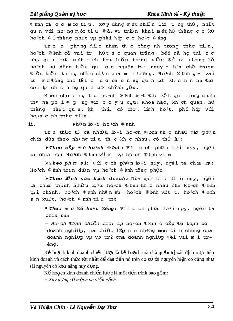 image for page Tổng hợp Quản Trị học đại cương