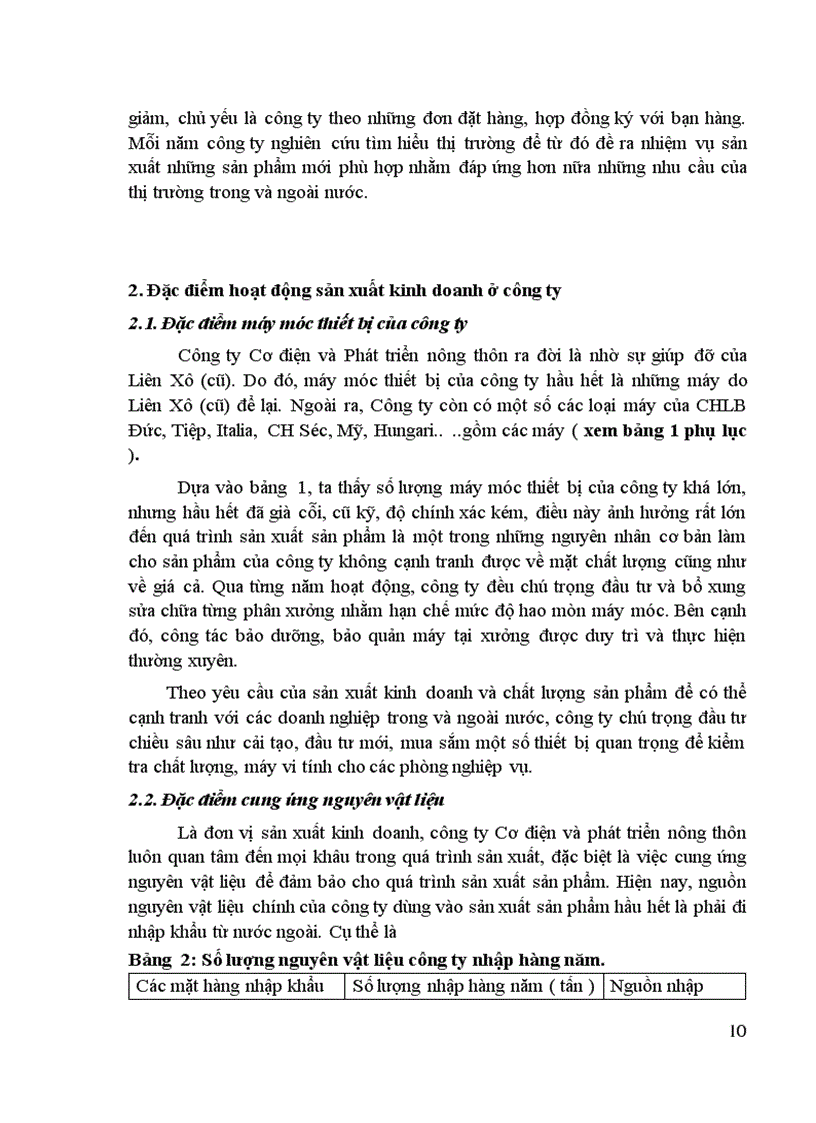 image for page Hoạt động tiêu thụ sản phẩm tại công ty Cơ điện và Phát triển nông thôn Thực trạng và giải pháp