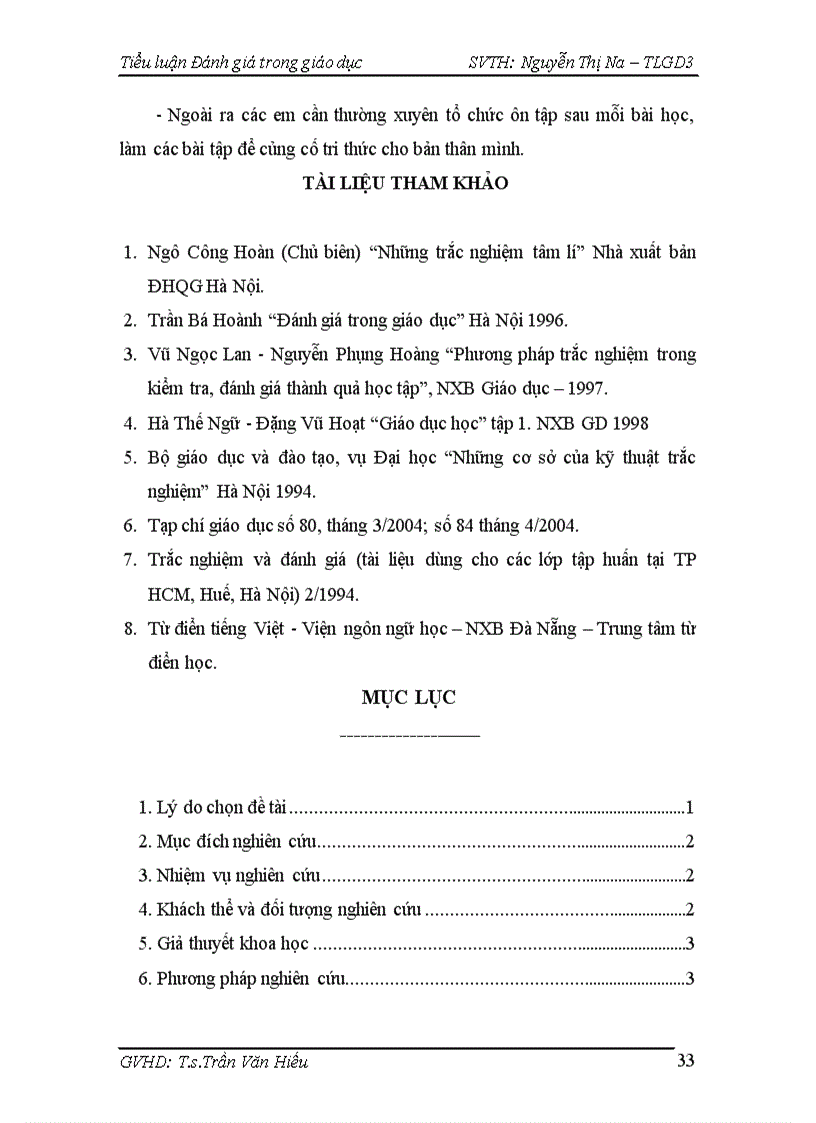 image for page Thực trạng sử dụng phương pháp trắc nghiệm trong kiểm tra đánh giá môn lịch sử của học sinh khối 11 trường THPT Đông Hà Quảng Trị