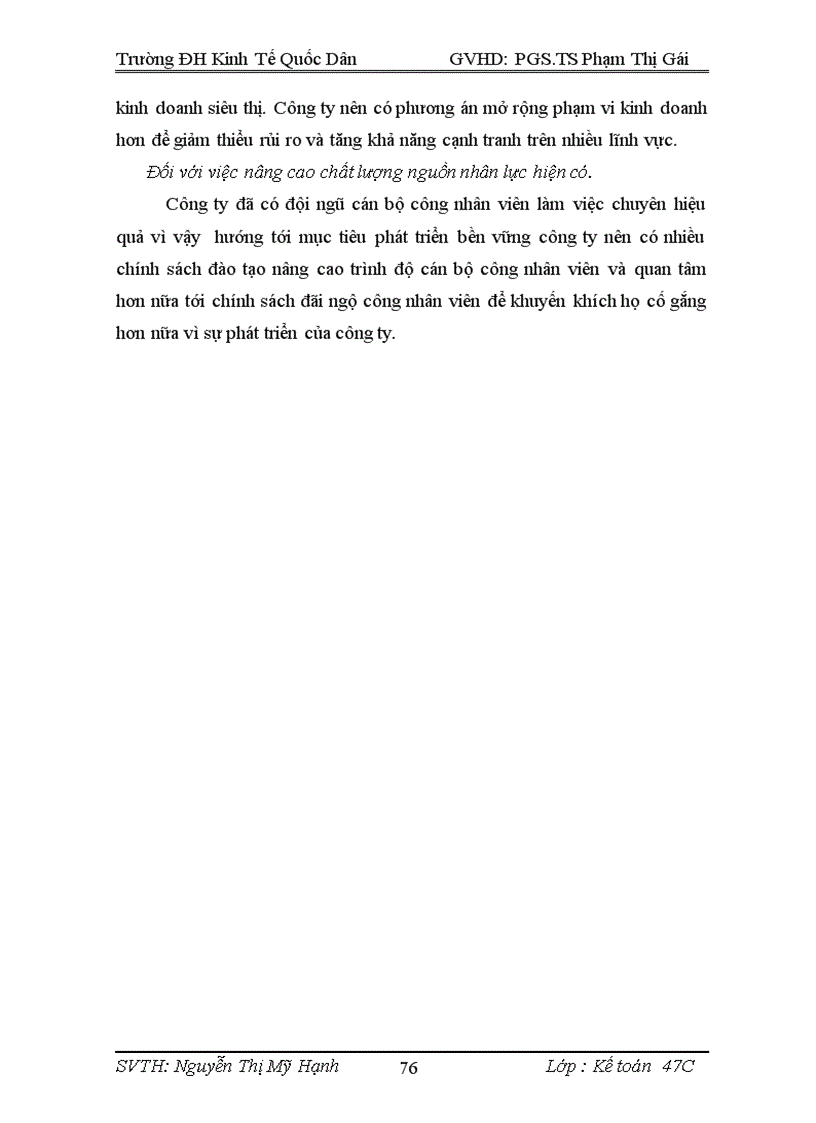 image for page Hoàn thiện hạch toán bán hàng và xác định kết quả bán hàng tại Công ty Cổ phần Siêu thị và Xuất nhập khẩu Thương mại Việt Nam