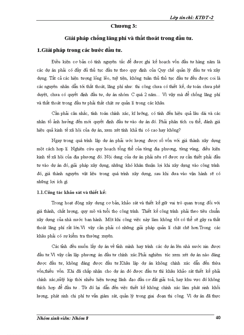 image for page Thất thoát và lãng phí trong đầu tư Thực trạng và giải pháp