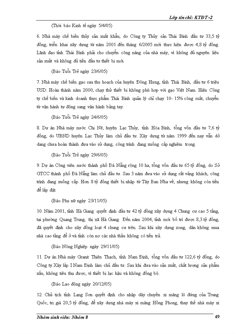 image for page Thất thoát và lãng phí trong đầu tư Thực trạng và giải pháp