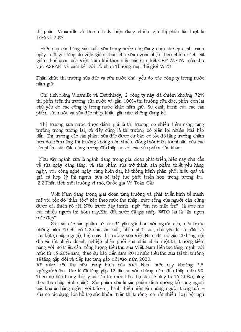 image for page Quản trị chiến lược Công Ty Sữa Vinamilk