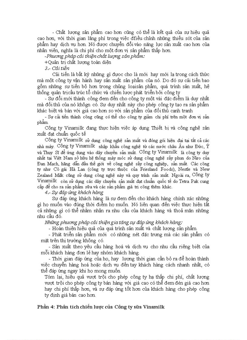 image for page Quản trị chiến lược Công Ty Sữa Vinamilk