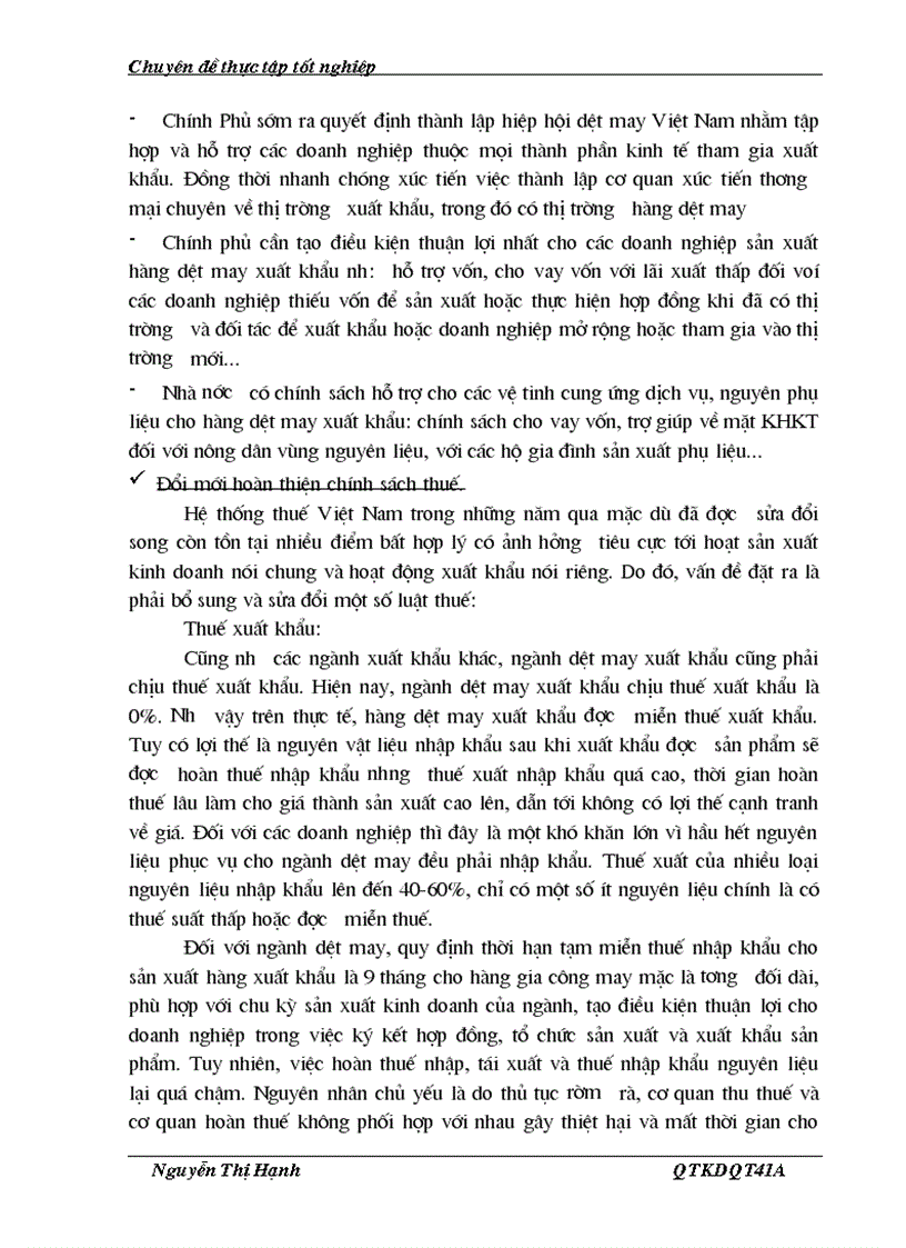 image for page Một số giải pháp chủ yếu nhằm nâng cao khả năng cạnh tranh của công ty dệt may Hà Nội