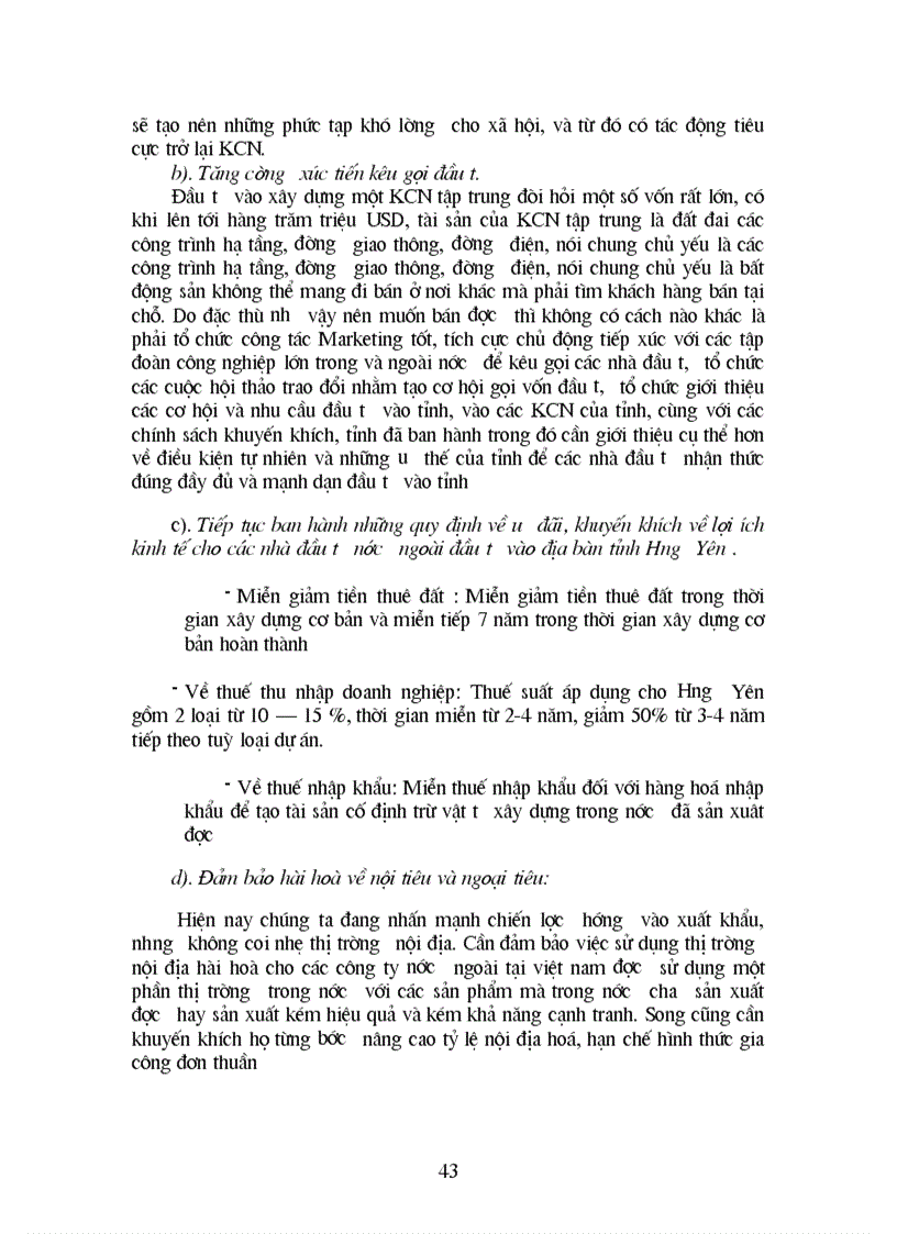 image for page Một số giải pháp tăng cường thu hút đầu tư trực tiếp FDI nhằm hình thành và phát triển các KCN tập trung trên địa bàn tỉnh Hưng Yên