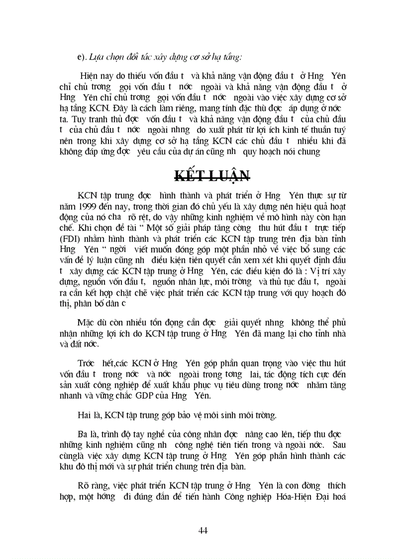 image for page Một số giải pháp tăng cường thu hút đầu tư trực tiếp FDI nhằm hình thành và phát triển các KCN tập trung trên địa bàn tỉnh Hưng Yên
