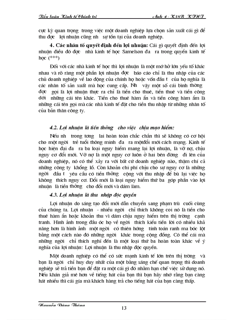 image for page Nguồn gốc bản chất của lợi nhuận trong nền kinh tế thị trường