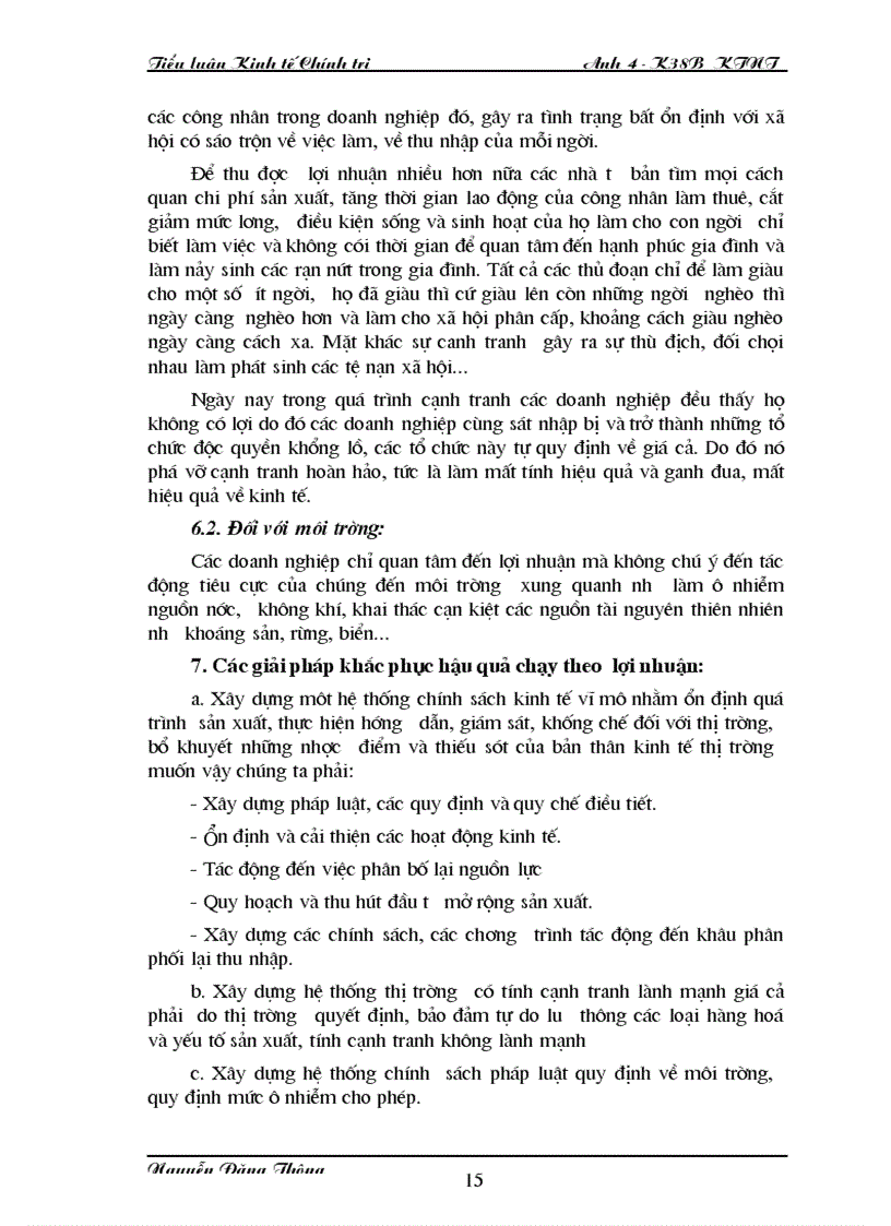 image for page Nguồn gốc bản chất của lợi nhuận trong nền kinh tế thị trường