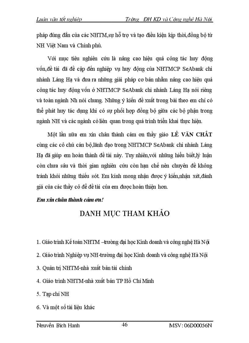 image for page 1số giải pháp nâng nhằm cao hiệu qu huy động vốn tại ngânhàng NHTMCP SeAbank chi nhánh Láng Hạ