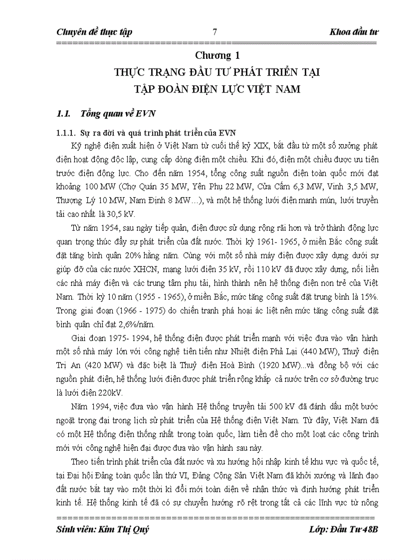 image for page Hoạt động đầu tư phát triển tại Tập đoàn Điện lực Việt Nam thực trạng và giải pháp