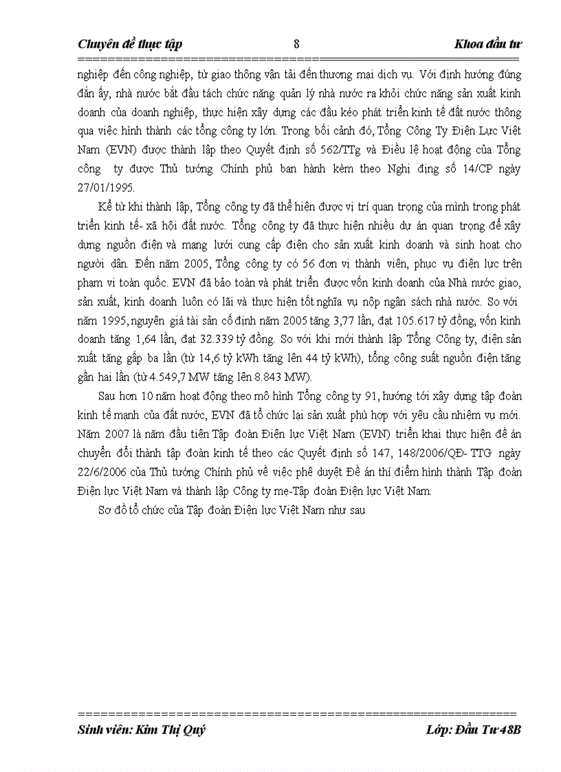 image for page Hoạt động đầu tư phát triển tại Tập đoàn Điện lực Việt Nam thực trạng và giải pháp